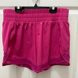 Athleta HIGH RISE MESH RACER RUN 3" SHORT